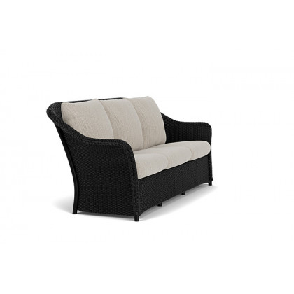 Lloyd Flanders™ Weekend Retreat Sofa - Ebony, Callen Celadon
