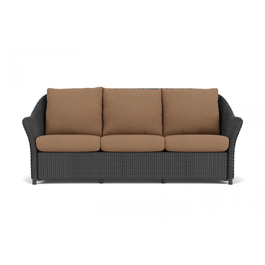 Lloyd Flanders™ Weekend Retreat Sofa - Charcoal, Canvas Natural