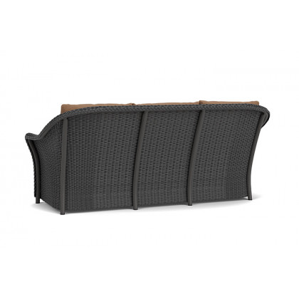 Lloyd Flanders™ Weekend Retreat Sofa - Charcoal, Canvas Natural