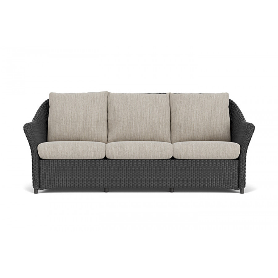 Lloyd Flanders™ Weekend Retreat Sofa - Charcoal, Callen Celadon