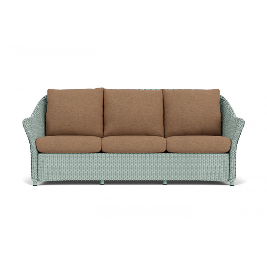Lloyd Flanders™ Weekend Retreat Sofa - Sea Glass, Canvas Natural