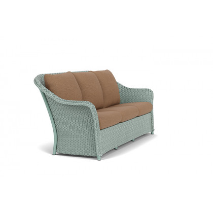 Lloyd Flanders™ Weekend Retreat Sofa - Sea Glass, Canvas Natural
