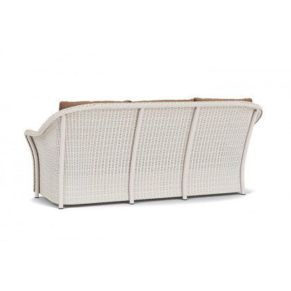 Lloyd Flanders™ Weekend Retreat Sofa - Antique White, Canvas Natural