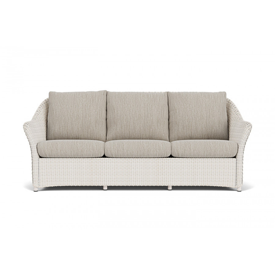 Lloyd Flanders™ Weekend Retreat Sofa - Antique White, Callen Celadon