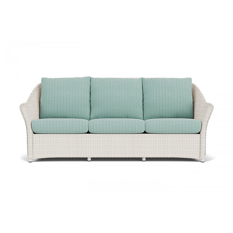 Lloyd Flanders™ Weekend Retreat Sofa - Antique White, Unearth Dew
