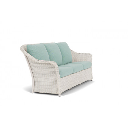 Lloyd Flanders™ Weekend Retreat Sofa - Antique White, Unearth Dew
