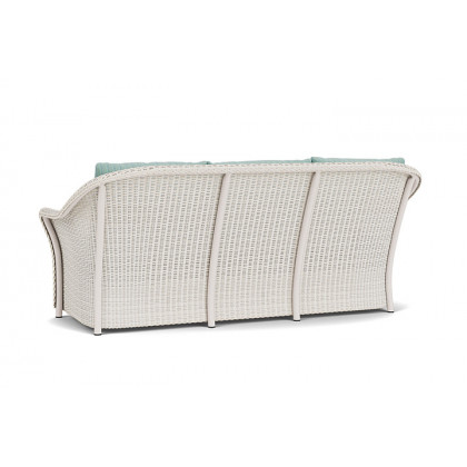 Lloyd Flanders™ Weekend Retreat Sofa - Antique White, Unearth Dew
