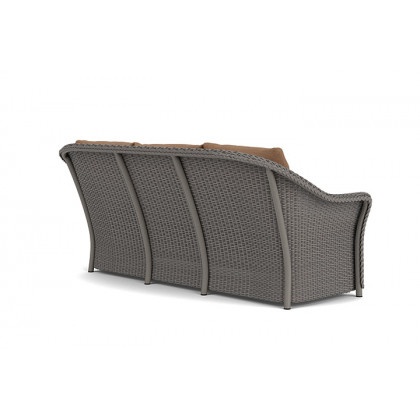 Lloyd Flanders™ Weekend Retreat Sofa - Pewter, Canvas Natural