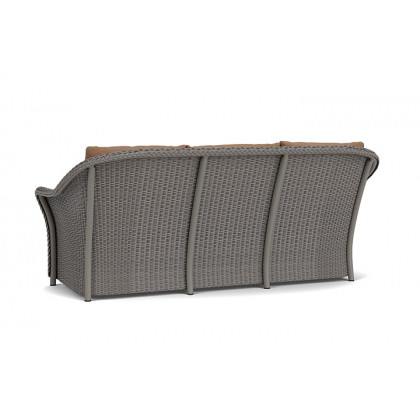 Lloyd Flanders™ Weekend Retreat Sofa - Pewter, Canvas Natural