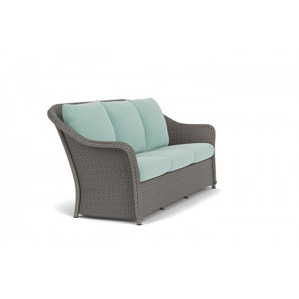 Lloyd Flanders™ Weekend Retreat Sofa - Pewter, Unearth Dew
