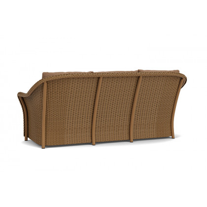 Lloyd Flanders™ Weekend Retreat Sofa - Hickory, Canvas Natural