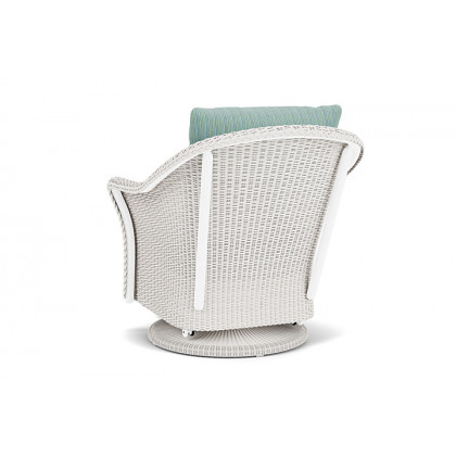 Lloyd Flanders™ Weekend Retreat Swivel Glider Lounge Chair - White, Unearth Dew