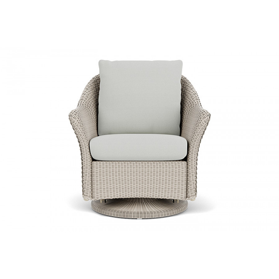 Lloyd Flanders™ Weekend Retreat Swivel Glider Lounge Chair - Linen, Loveboat Mint