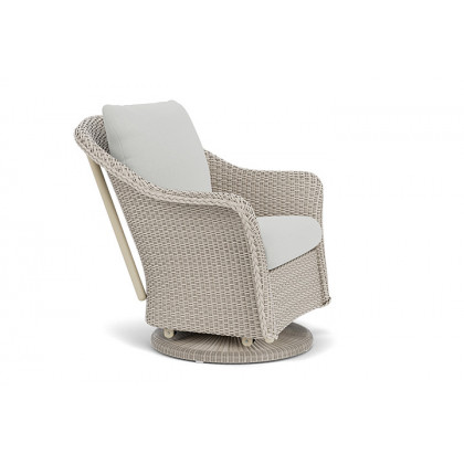 Lloyd Flanders™ Weekend Retreat Swivel Glider Lounge Chair - Linen, Loveboat Mint