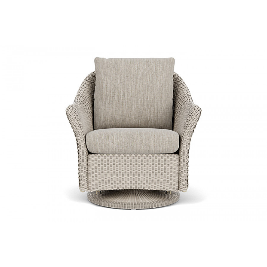 Lloyd Flanders™ Weekend Retreat Swivel Glider Lounge Chair - Linen, Callen Celadon