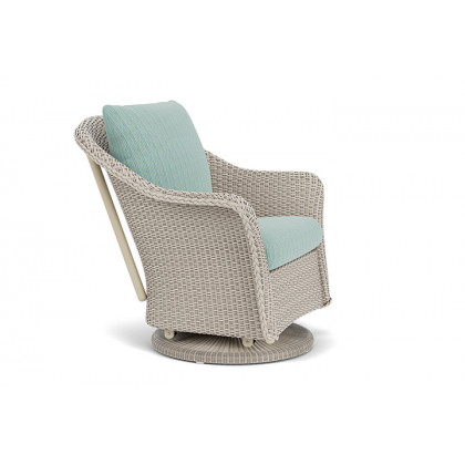 Lloyd Flanders™ Weekend Retreat Swivel Glider Lounge Chair - Linen, Unearth Dew