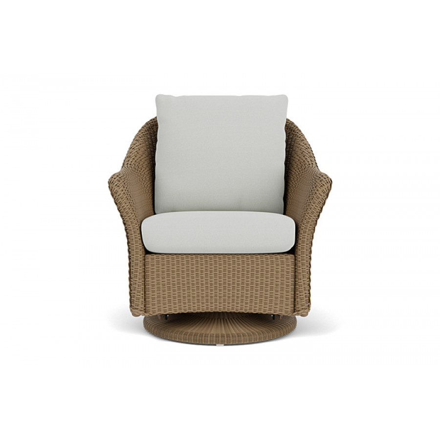 Lloyd Flanders™ Weekend Retreat Swivel Glider Lounge Chair - Fawn, Loveboat Mint