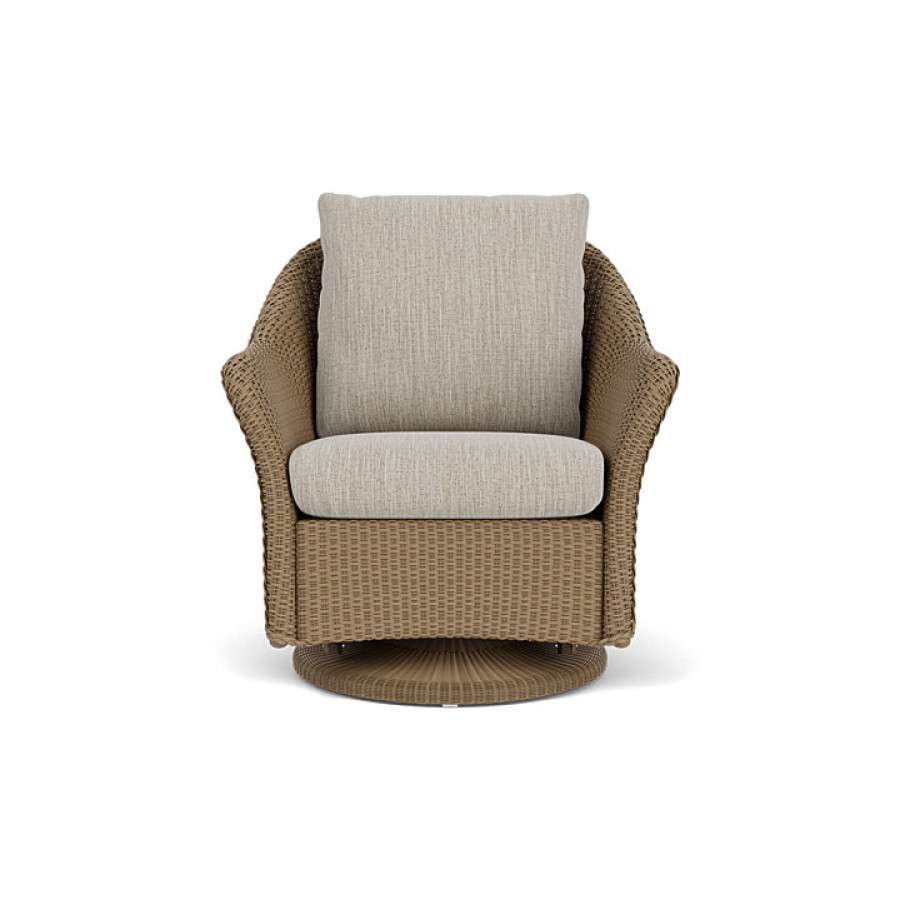 Lloyd Flanders™ Weekend Retreat Swivel Glider Lounge Chair - Fawn, Callen Celadon