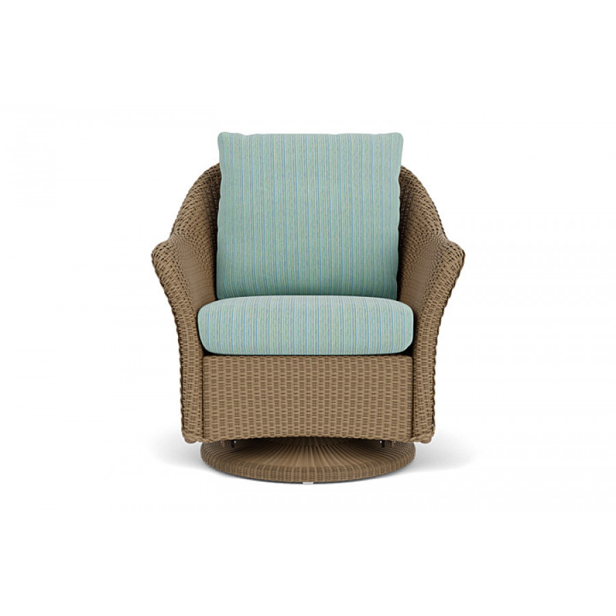 Lloyd Flanders™ Weekend Retreat Swivel Glider Lounge Chair - Fawn, Unearth Dew