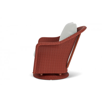 Lloyd Flanders™ Weekend Retreat Swivel Glider Lounge Chair - Terracotta, Loveboat Mint