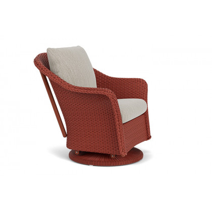 Lloyd Flanders™ Weekend Retreat Swivel Glider Lounge Chair - Terracotta, Callen Celadon