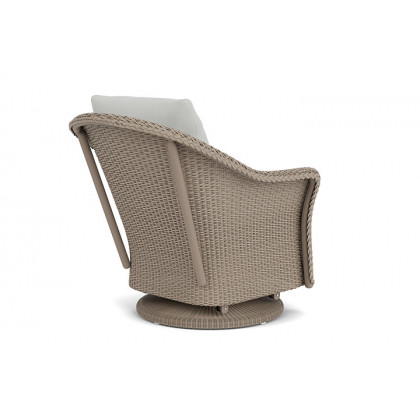 Lloyd Flanders™ Weekend Retreat Swivel Glider Lounge Chair - French Beige, Loveboat Mint