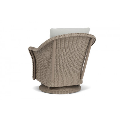 Lloyd Flanders™ Weekend Retreat Swivel Glider Lounge Chair - French Beige, Loveboat Mint