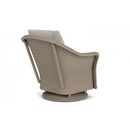 Lloyd Flanders™ Weekend Retreat Swivel Glider Lounge Chair - French Beige, Callen Celadon
