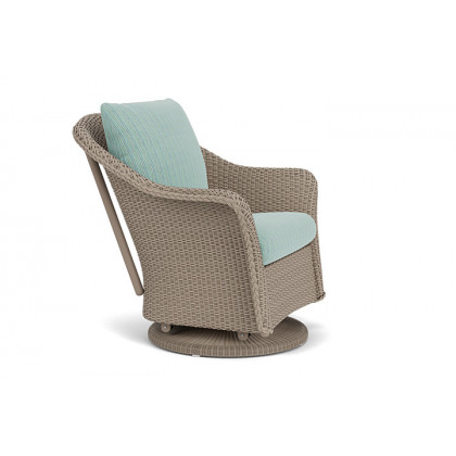 Lloyd Flanders™ Weekend Retreat Swivel Glider Lounge Chair - French Beige, Unearth Dew
