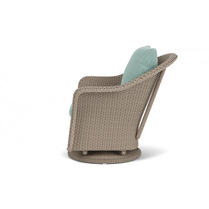 Lloyd Flanders™ Weekend Retreat Swivel Glider Lounge Chair - French Beige, Unearth Dew