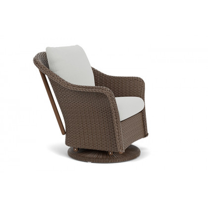 Lloyd Flanders™ Weekend Retreat Swivel Glider Lounge Chair - Bark, Loveboat Mint