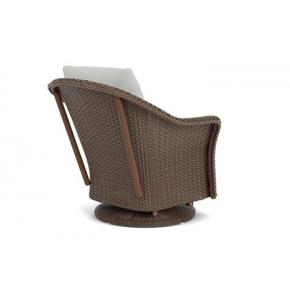 Lloyd Flanders™ Weekend Retreat Swivel Glider Lounge Chair - Bark, Loveboat Mint