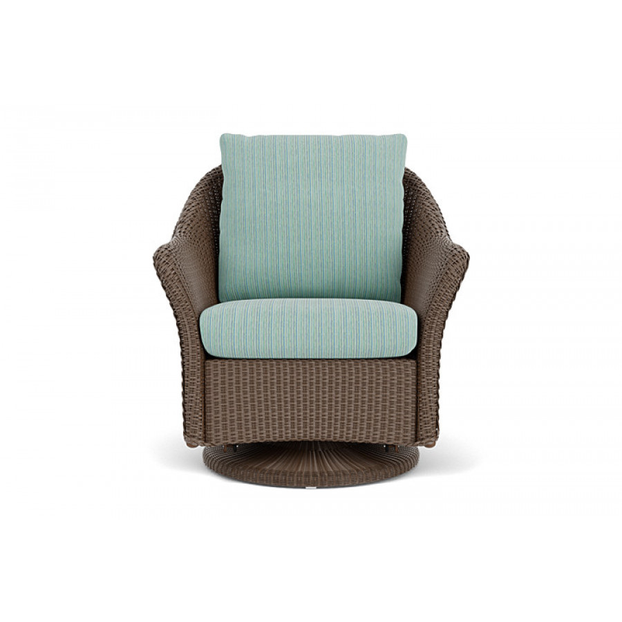 Lloyd Flanders™ Weekend Retreat Swivel Glider Lounge Chair - Bark, Unearth Dew