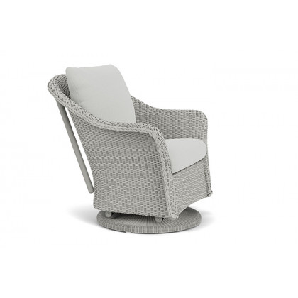 Lloyd Flanders™ Weekend Retreat Swivel Glider Lounge Chair - Platinum, Loveboat Mint