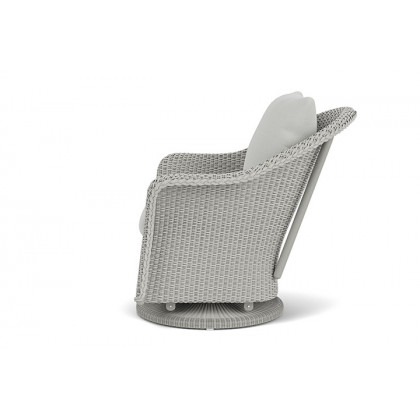 Lloyd Flanders™ Weekend Retreat Swivel Glider Lounge Chair - Platinum, Loveboat Mint