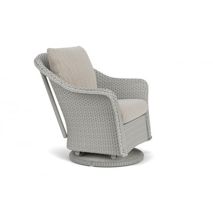 Lloyd Flanders™ Weekend Retreat Swivel Glider Lounge Chair - Platinum, Callen Celadon