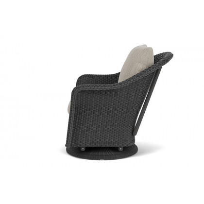 Lloyd Flanders™ Weekend Retreat Swivel Glider Lounge Chair - Charcoal, Callen Celadon