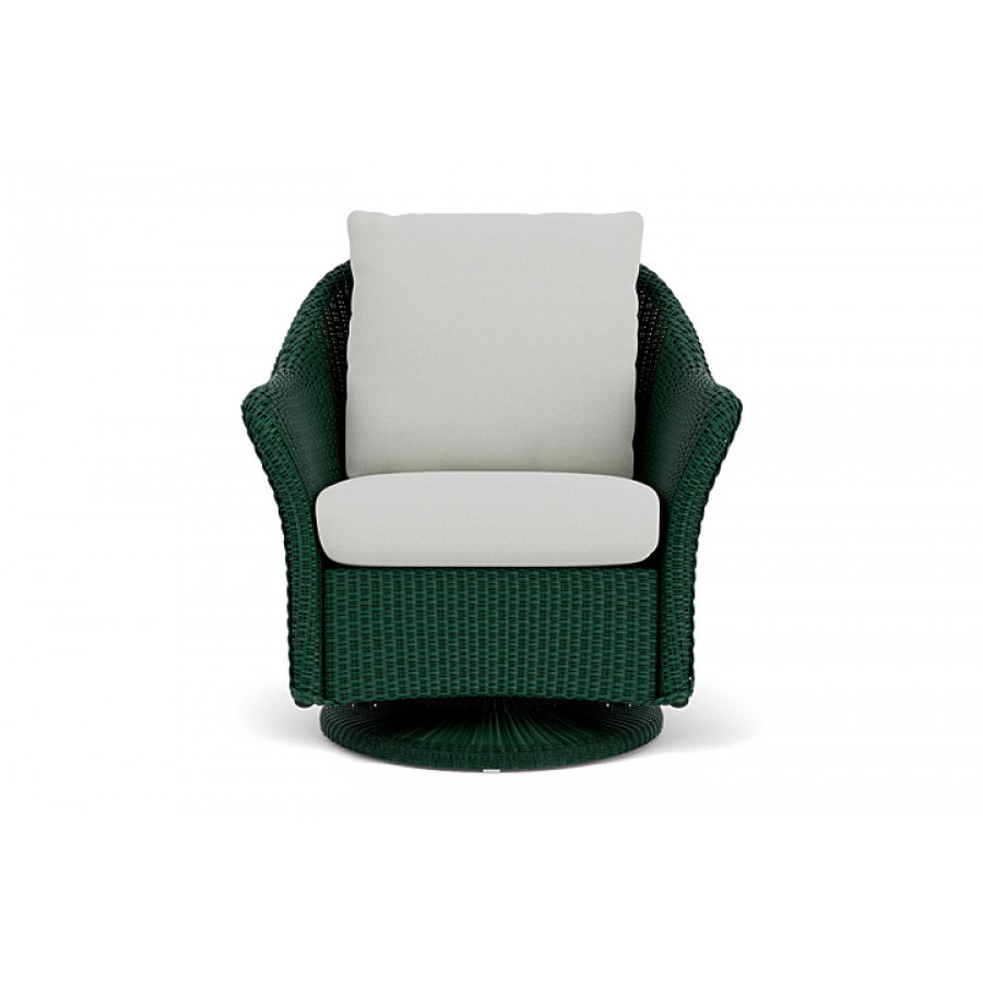 Lloyd Flanders™ Weekend Retreat Swivel Glider Lounge Chair - Woodland, Loveboat Mint