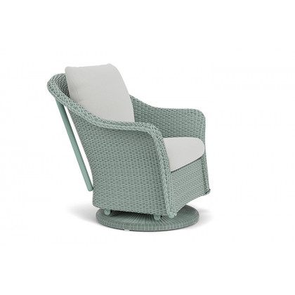 Lloyd Flanders™ Weekend Retreat Swivel Glider Lounge Chair - Sea Glass, Loveboat Mint