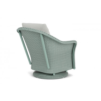Lloyd Flanders™ Weekend Retreat Swivel Glider Lounge Chair - Sea Glass, Loveboat Mint