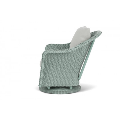 Lloyd Flanders™ Weekend Retreat Swivel Glider Lounge Chair - Sea Glass, Loveboat Mint