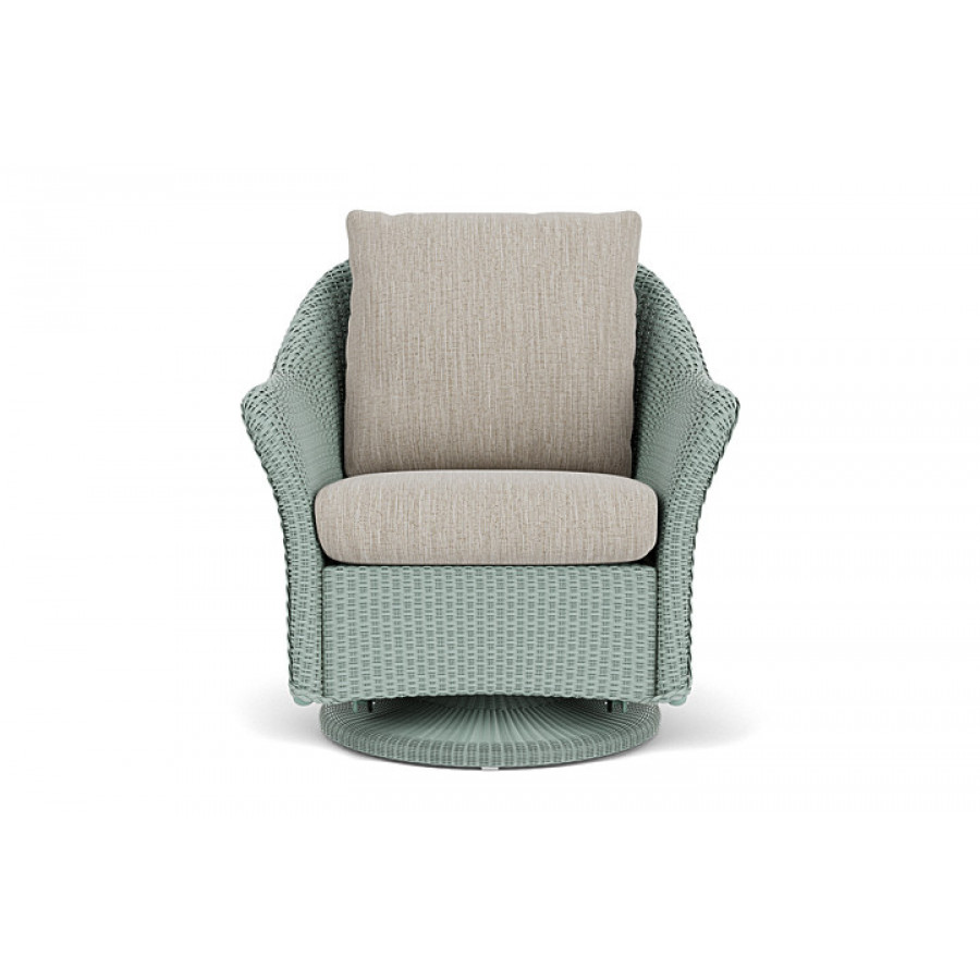 Lloyd Flanders™ Weekend Retreat Swivel Glider Lounge Chair - Sea Glass, Callen Celadon
