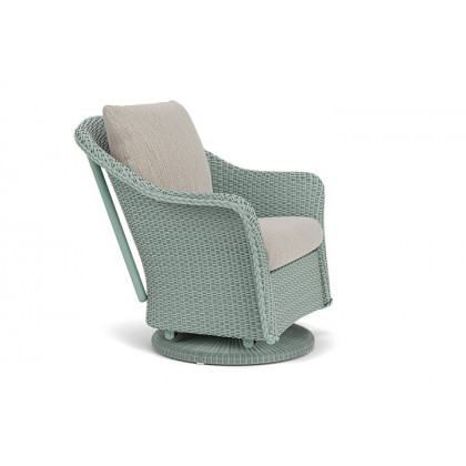 Lloyd Flanders™ Weekend Retreat Swivel Glider Lounge Chair - Sea Glass, Callen Celadon