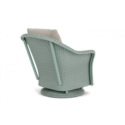 Lloyd Flanders™ Weekend Retreat Swivel Glider Lounge Chair - Sea Glass, Callen Celadon