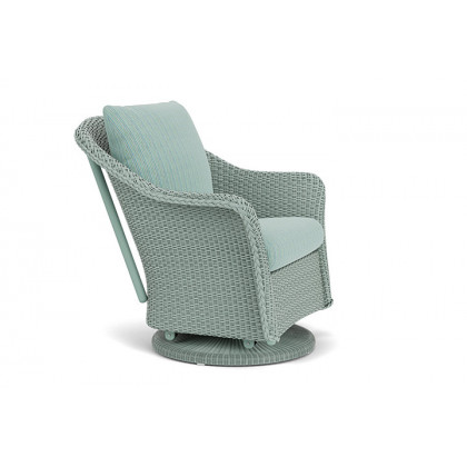 Lloyd Flanders™ Weekend Retreat Swivel Glider Lounge Chair - Sea Glass, Unearth Dew