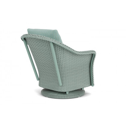 Lloyd Flanders™ Weekend Retreat Swivel Glider Lounge Chair - Sea Glass, Unearth Dew
