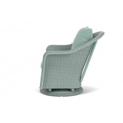 Lloyd Flanders™ Weekend Retreat Swivel Glider Lounge Chair - Sea Glass, Unearth Dew