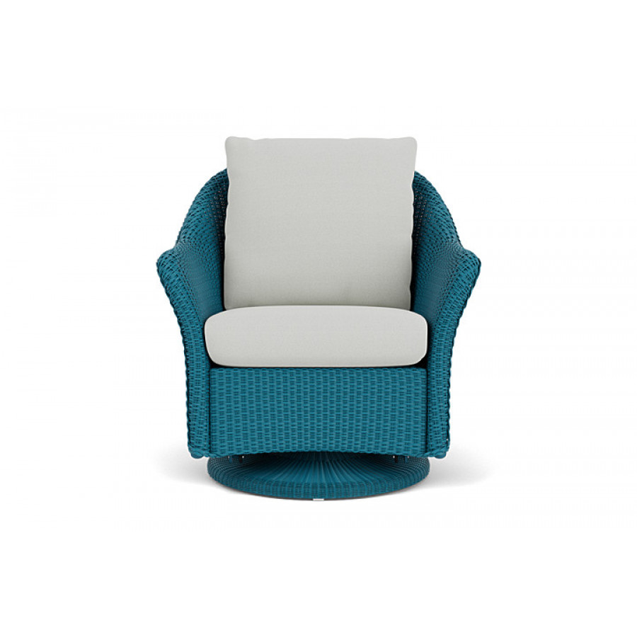 Lloyd Flanders™ Weekend Retreat Swivel Glider Lounge Chair - Peacock, Loveboat Mint