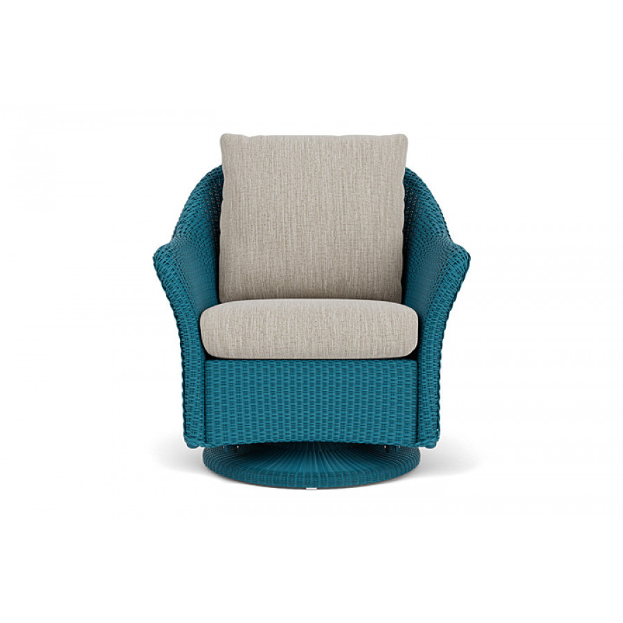 Lloyd Flanders™ Weekend Retreat Swivel Glider Lounge Chair - Peacock, Callen Celadon