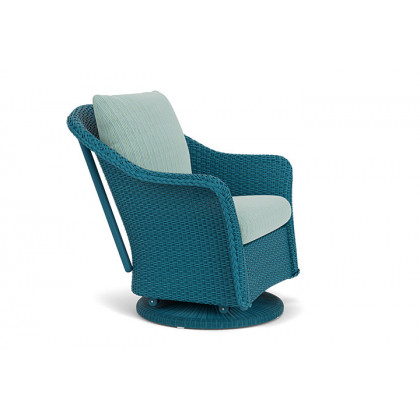 Lloyd Flanders™ Weekend Retreat Swivel Glider Lounge Chair - Peacock, Unearth Dew